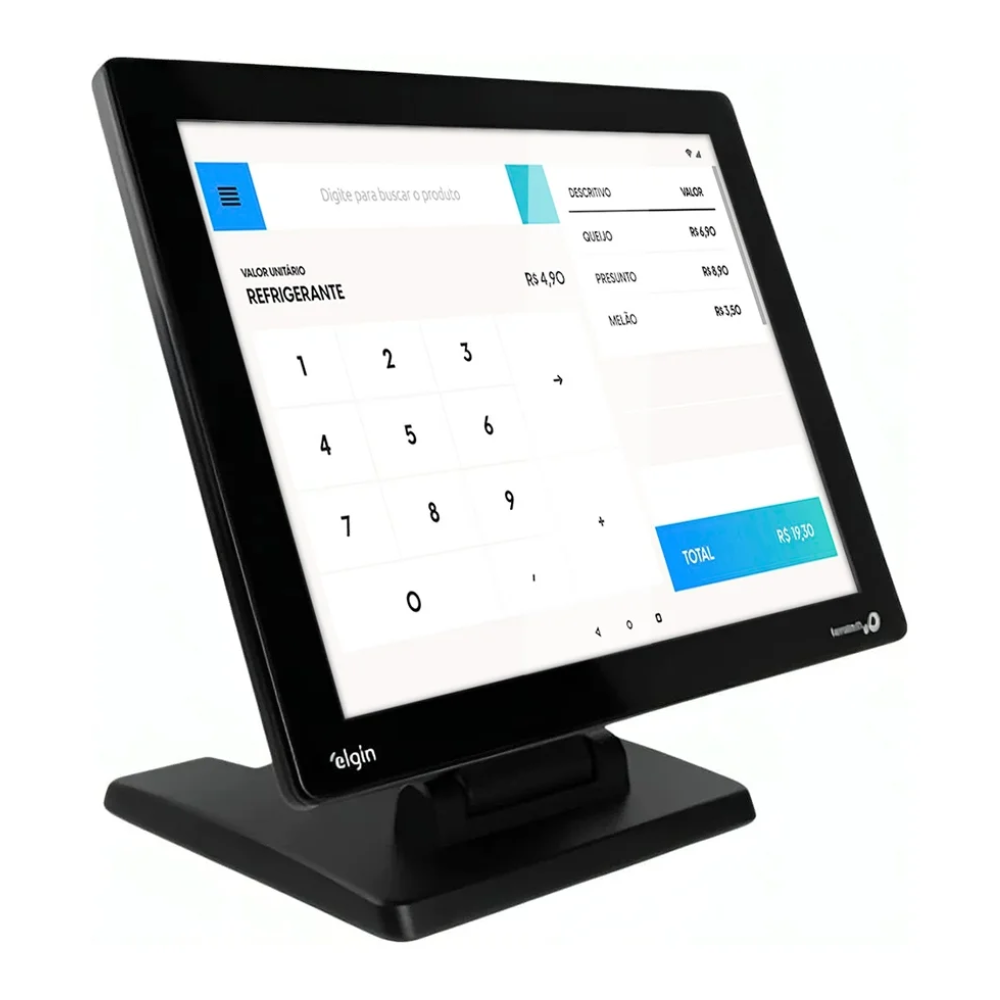Monitor Lcd Touch Screen 15'' Elgin Cm-15n