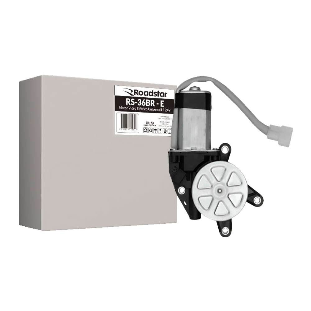 Motor De Janela Roadstar Rs36br Es Lado Esquerdo 24v