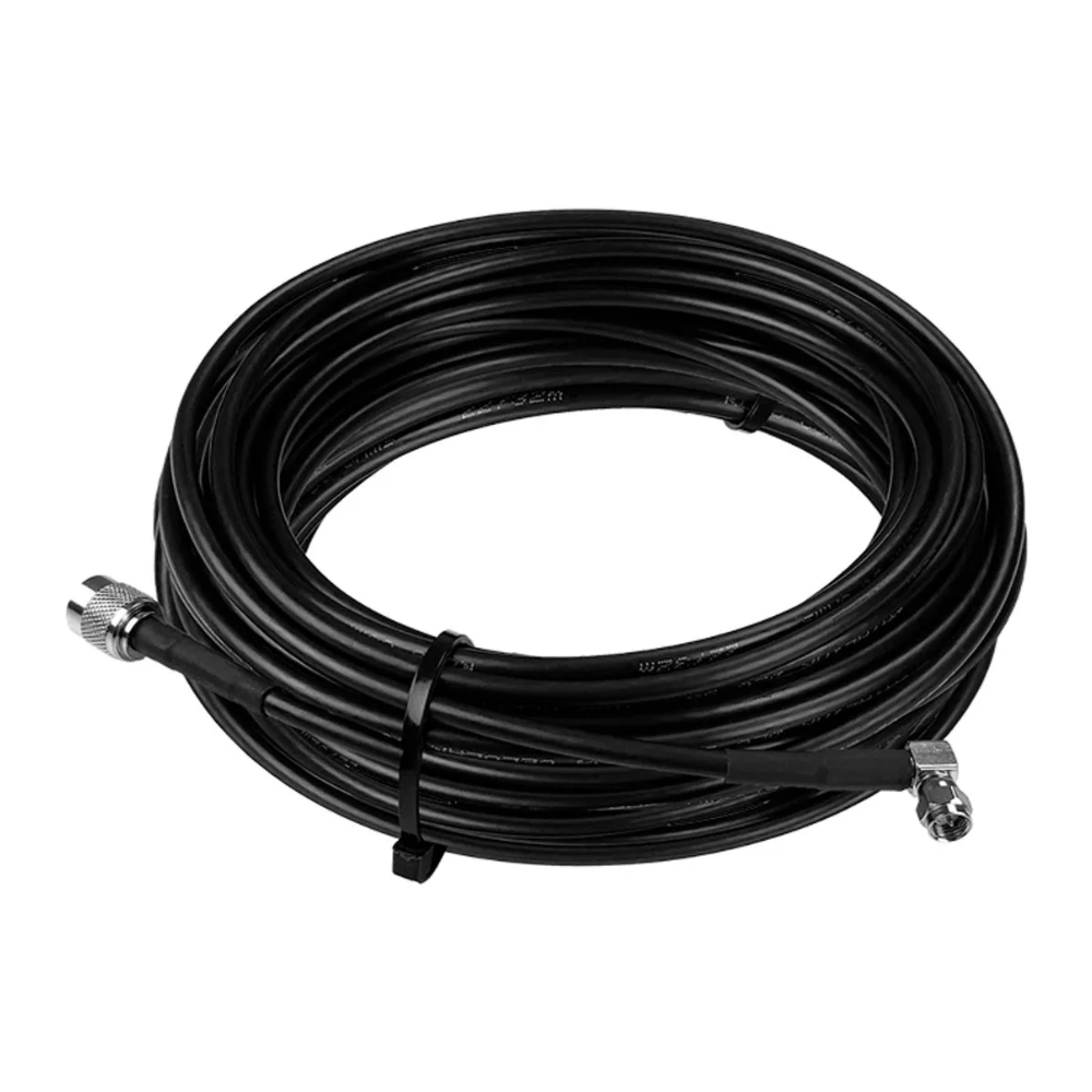 Cabo Coaxial Para Antena Celular Aquário Cf-215sma Rgc58 15m Sma