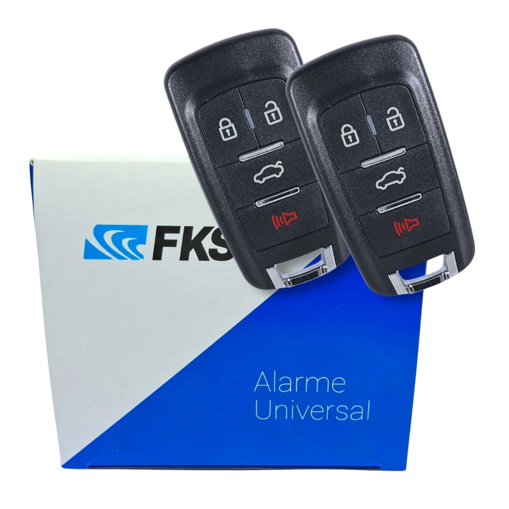 Alarme Automotivo Universal Fks Fk904 Cb Com Bloqueador