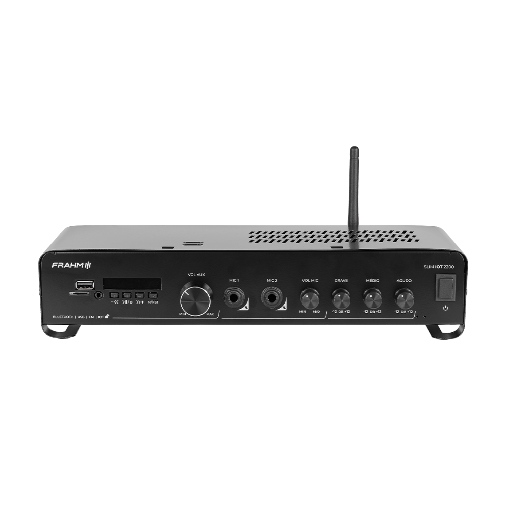 Amplificador Frahm Slim Iot 2200 1x120w Rms