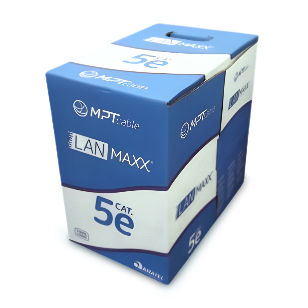 Cabo Lan Mpt Cat.5e U/utp 24awgx4p 305 Metros Cmx Vermelho 53010541