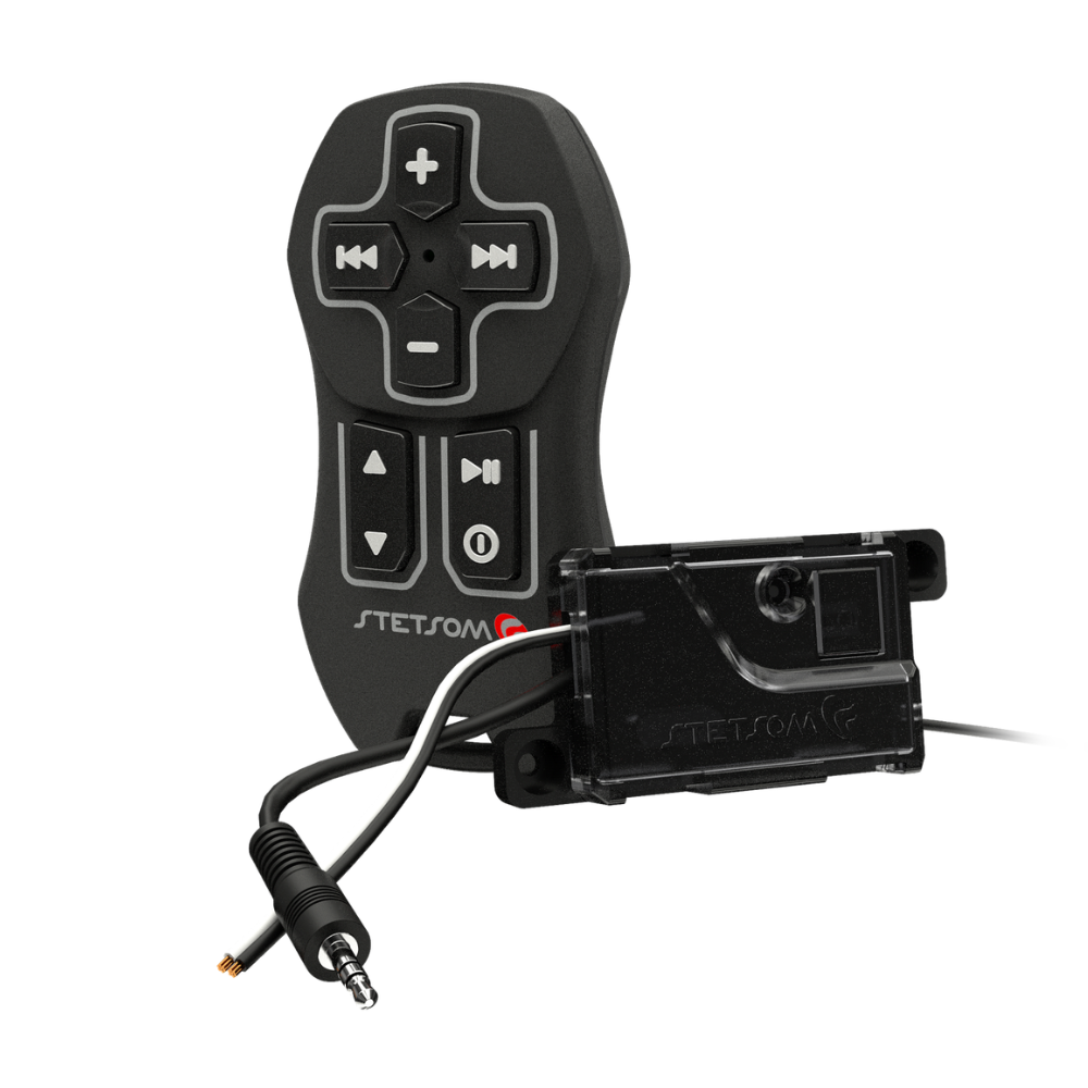 Controle Longa Distância Stetsom Alcance Control Sx Wr Com Infravermelho - Preto